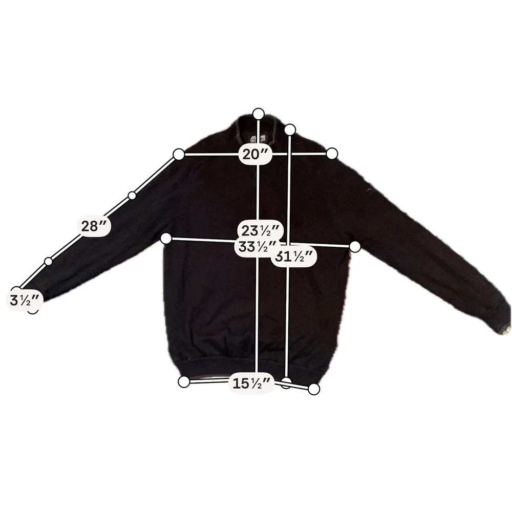 Mizuno WindLite Quarter Zip Sweater Men 2X‎ Black Ribbed Performance Versatile